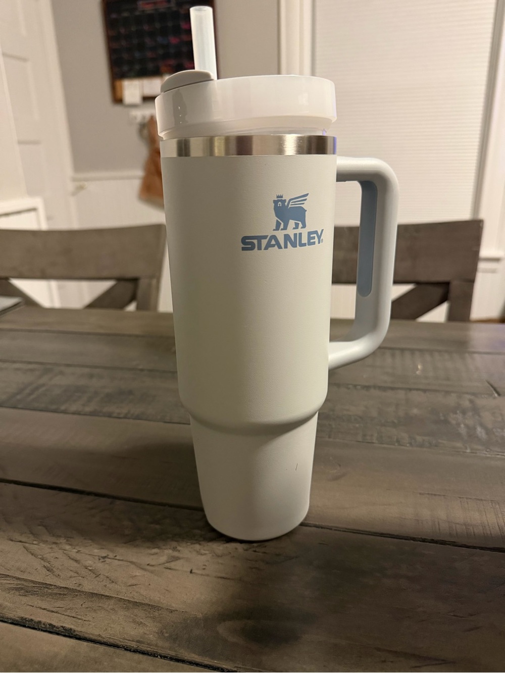 Stanley Pale Blue Insulated 30oz Travel Mug with Handle